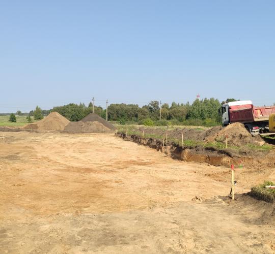 Radviliškio rajone pradėta dviejų didelių gabaritų atliekų surinkimo aikštelių statyba